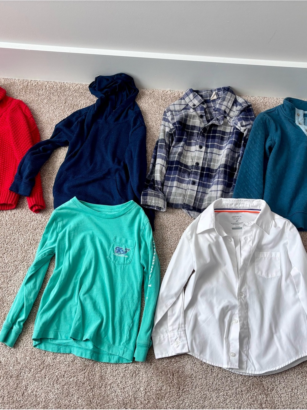 17-Piece Boys Size 4T Fall/Winter Bundle | Janie & Jack, Vineyard Vines, & More! - Picture 6 of 11